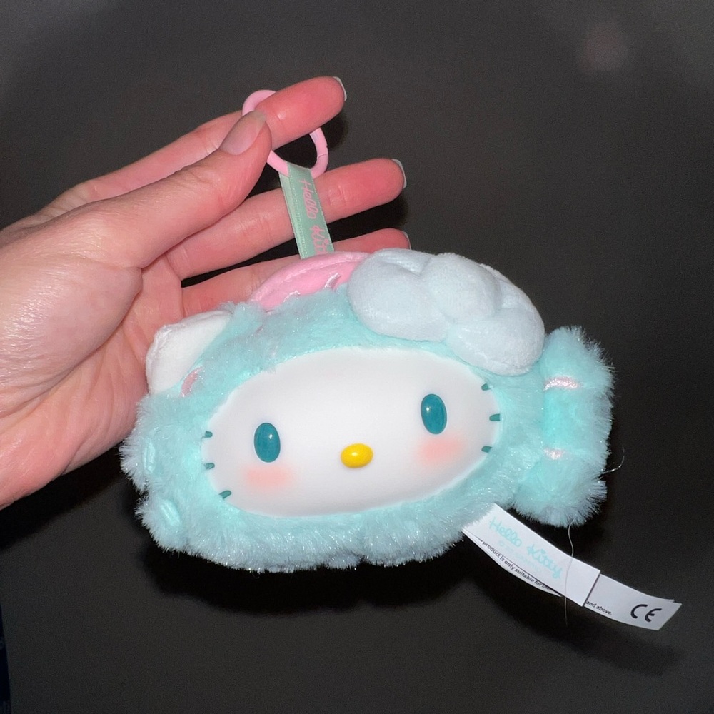 Sanrio Hello Kitty Lucy koi series pendant (blue koi)